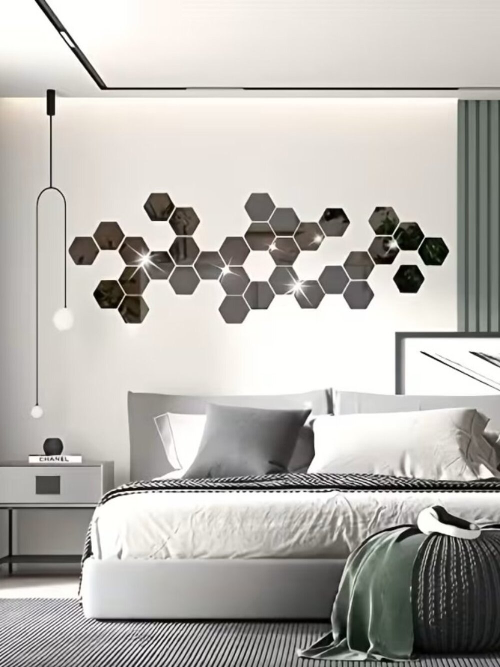 NEW 5-Inch Acrylic Mirror Wall Stickers (packs of 15)